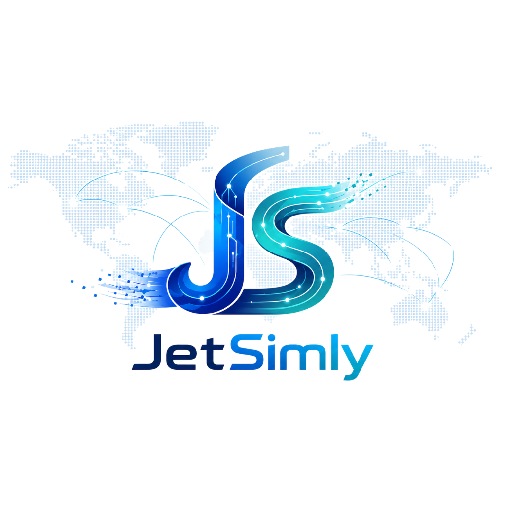 JetSimly 3D Logo